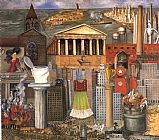 Frida Paintings - My Dress Hangs There by Frida Kahlo